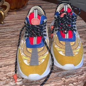 VERSACE CHAIN REACTION US MENS SIZE 10!!!